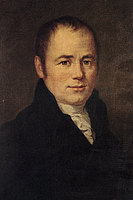 Carl Christian Gmelin, der erste Direktor des Naturalienkabinetts, Gemälde von Ott (um 1800)